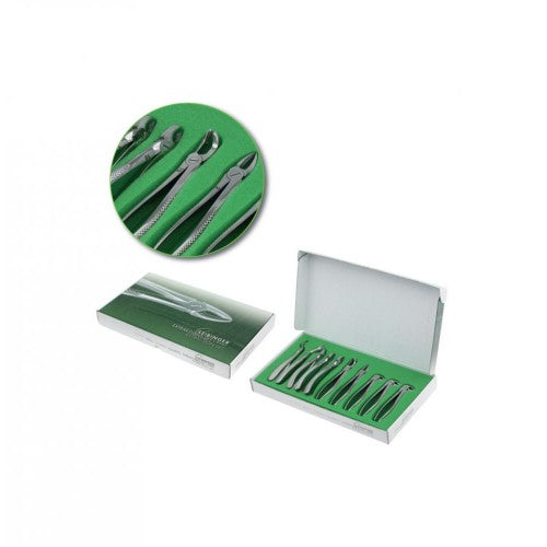 Adult Extraction Forcep Kit - 10 instruments