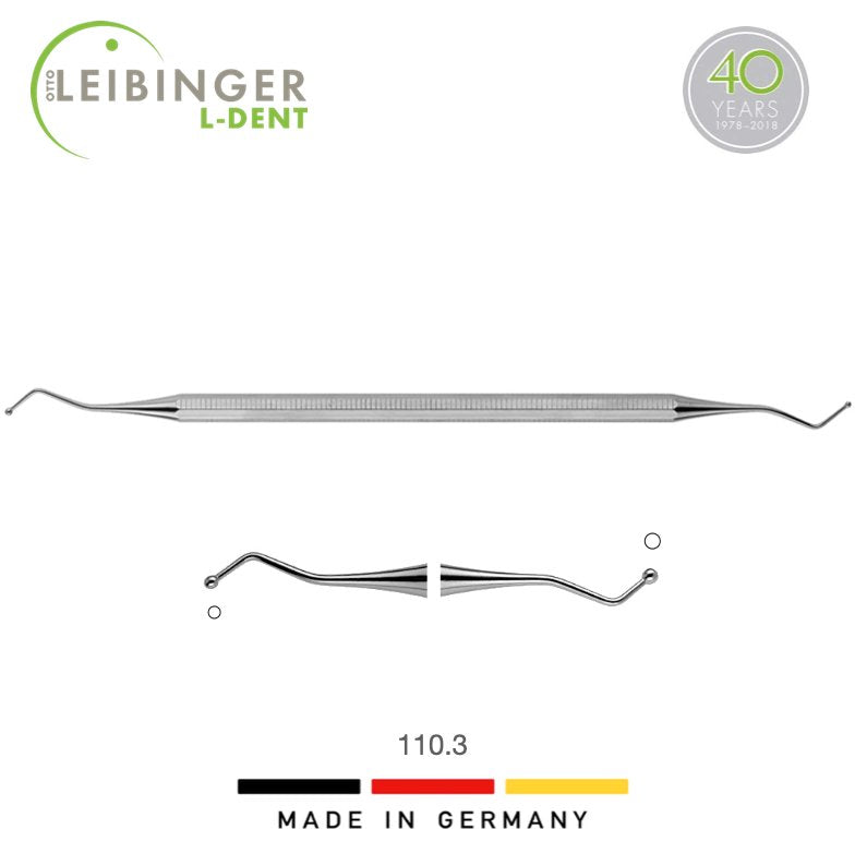 Leibinger Filling Instrument Ball Burnisher 2.0 - 2.5 mm
