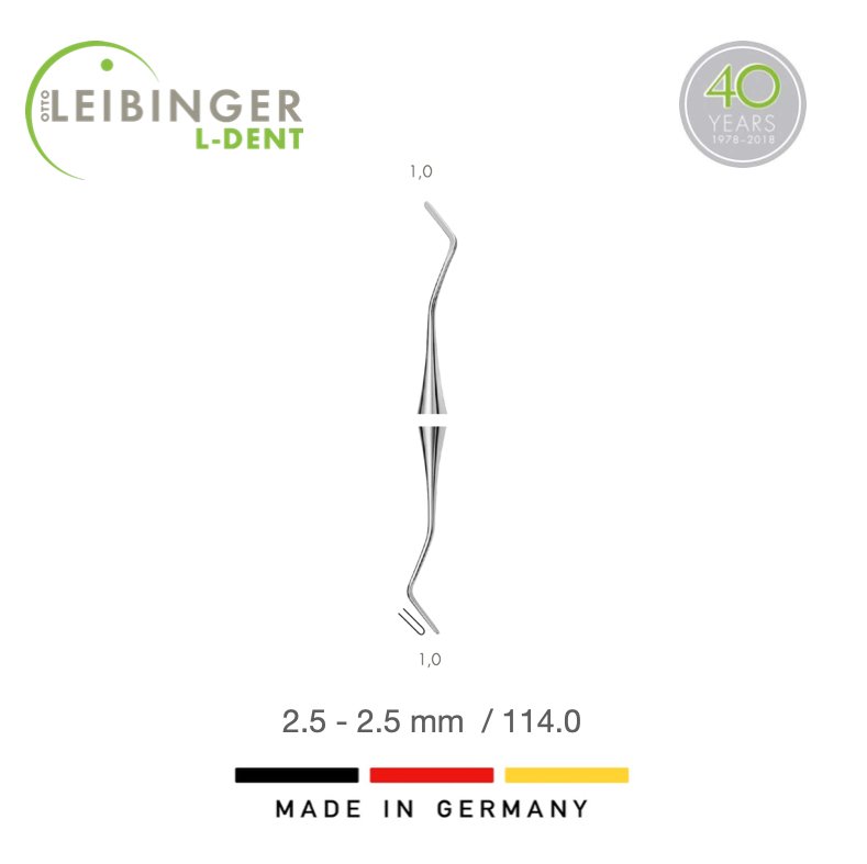 Leibinger Flat Plastic 2.5 - 2.5 mm