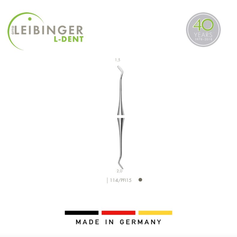 Leibinger Short Flat Plastic 1.5 - 2.0 mm