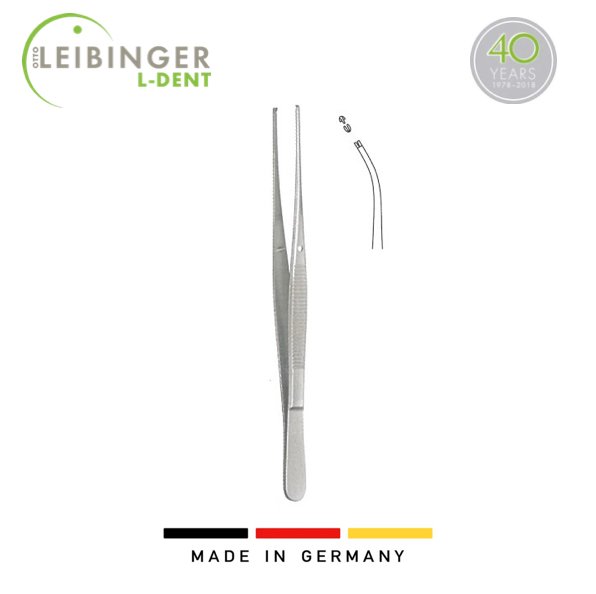 Leibinger Curved Semken Tissue Forcep 12cm