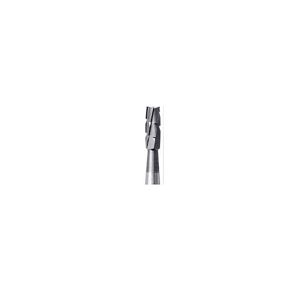 Lusterdent Tungsten Carbide Bur - G31 Flat End Cylinder Cross Cut- Slow Speed - Right Angle - 3-Pack