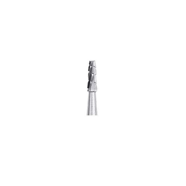 Lusterdent Tungsten Carbide Bur - G33 Flat End Taper Cross Cut- Slow Speed - Right Angle - 3-Pack