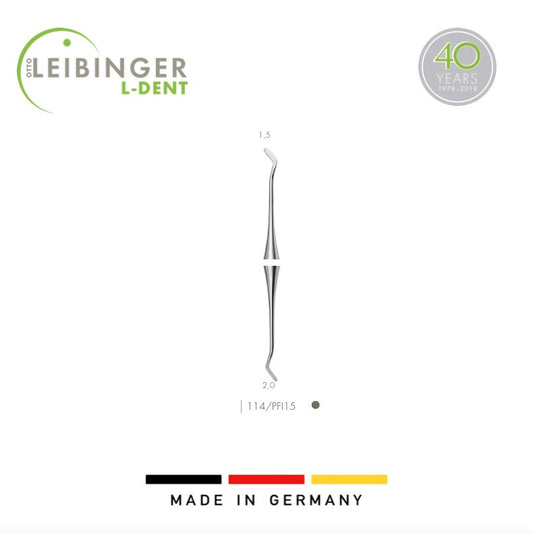 Leibinger Short Flat Plastic 1.5 - 2.0 mm