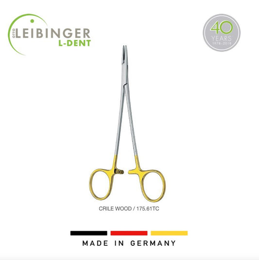 Leibinger TC Needle Holder 15cm - Crile-Wood