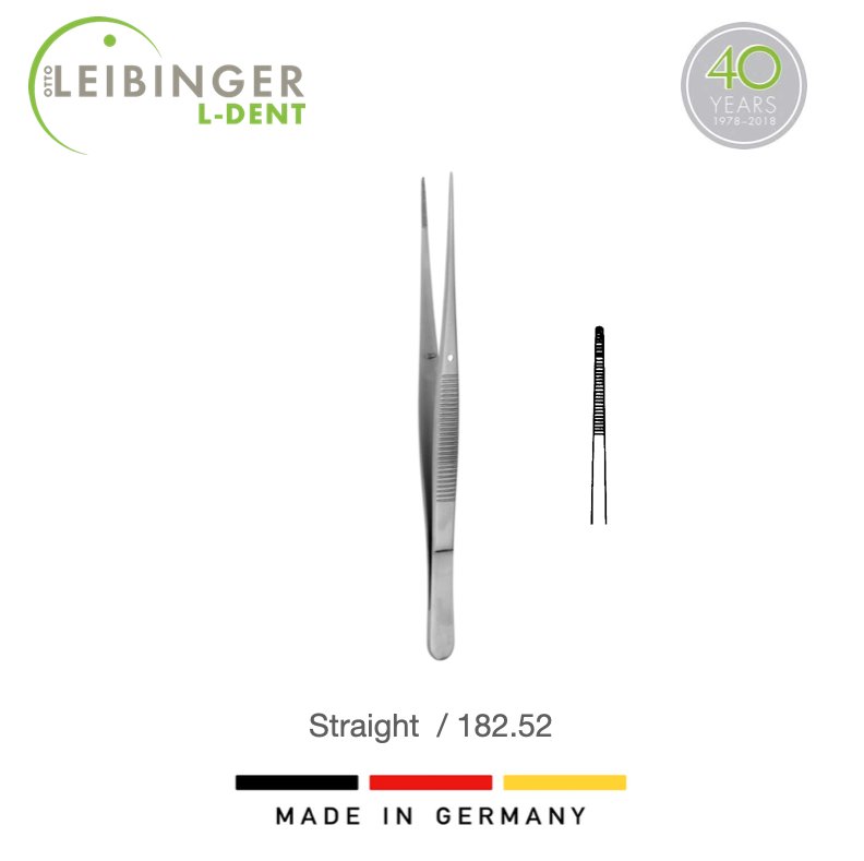 Straight Semken Tweezers 15cm
