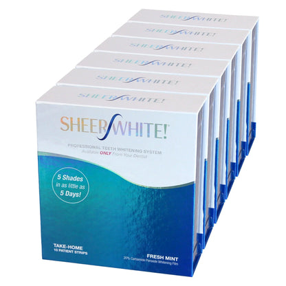 Sheer Whitening Strips Kit