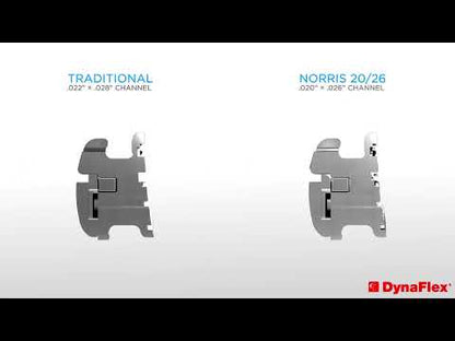 NORRIS 20/26 Orthodontic Bracket Kit